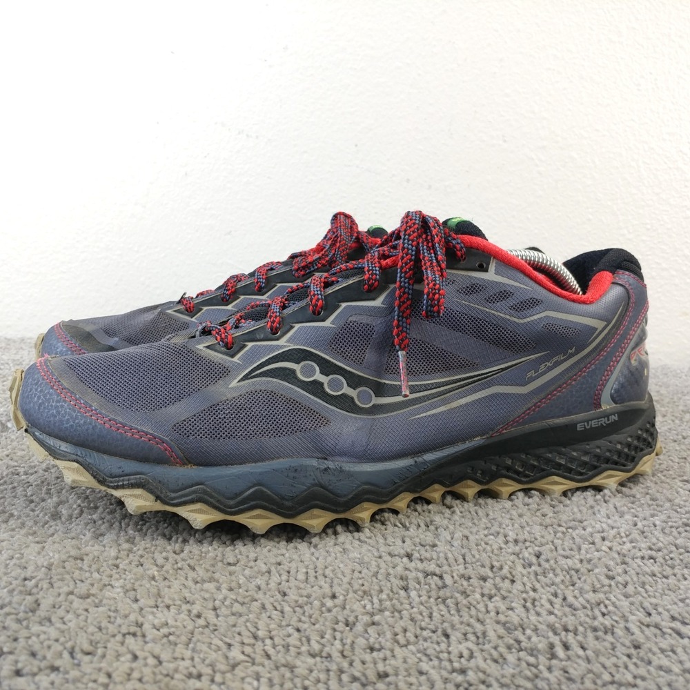 Saucony Peregrine 6 Trail Running Shoes Mens 11.5 Gray Sneakers S20602-3